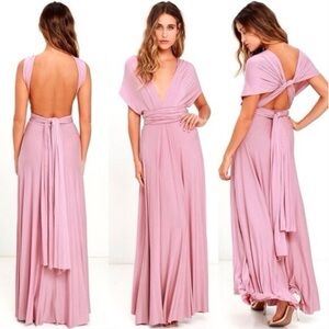 Lulus 💕 Tricks of the Trade Convertible Maxi Dress ✨NWT✨